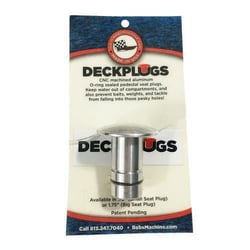 Picture of Bob's Machine 311-000002-PCRED DeckPlug Pedestal Seat Plug 0.75in Red
