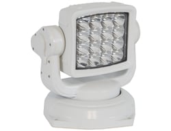 Picture of Buyers Products 1492200 Ultra Bright LED Remote Control Rotating Spot Light - White, Permanent Mount