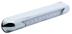 Picture of Optronics ILL70CBSBAWNP LED 8-Inch Interior Light Strip 12V Clear with Switch Black