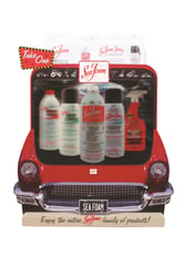 Picture of Sea Foam SD5 3D Cardboard Retail Display Stand for Engine Fluids