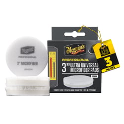 Picture of Meguiars M3MFP3 3" Ultra Universal Microfiber Cutting Pads 3-Pack