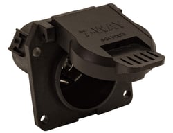 Picture of Buyers TC1770B 7-Way Flat Pin Truck-Side Trailer Connector Receptacle