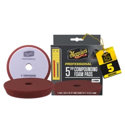 Picture of Meguiars M5CFP2 5-Inch Professional Foam Compounding Pad 2-Pack