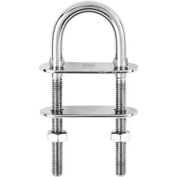 Picture of Wichard 6523W U-Bolt Pad Eye 6mm Stainless Steel 90mm Marine Pad Eye