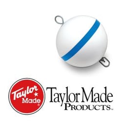 Picture of Taylor Made 2020108658 12" Round Mooring Buoy Blue/White