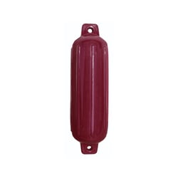 Picture of Taylor Made 2020108314 Storm Gard Fender 8.5" x 27" Burgundy Marine Boat Fender