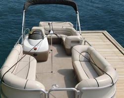 Picture of Taylor Made 2020108753 Pontoon Boat Cover Support System with Adjustable Poles and Webbing