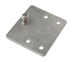 Picture of Taylor Made 2020108916 Stainless Steel Flat Gas Shock Mounting Bracket with 13mm Ball Stud - Pair
