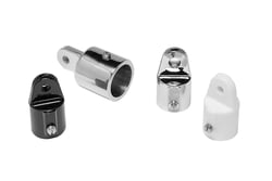 Picture of Taylor 2020109023 Extended Eye End 3/4 Chrome Zamak Spark Plug Wire Terminal Pair