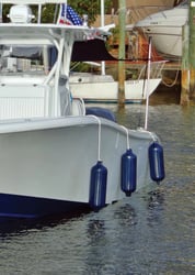 Picture of Taylor Made 2020108305 Storm Gard Inflatable Boat Fender 6" Silver