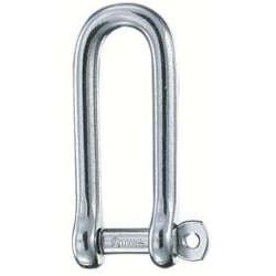 Picture of Wichard 1415W Captive Pin Long D Shackle 10mm 316L Stainless Steel