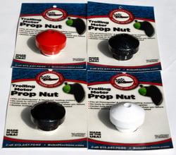 Picture of Bob's Machine 312-600000-PCRED Prop Nut for Minn Kota Quest Trolling Motors - Red