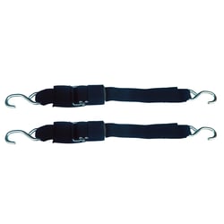 Picture of Rod Saver SS/QRTD3 Stainless Steel Quick Release Transom Tie-Down 2" x 3' - Pair