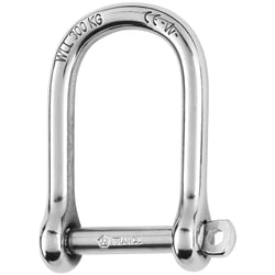 Picture of Wichard 1263W Self-Locking Large Opening Shackle 6mm 1/4" 316L Stainless Steel