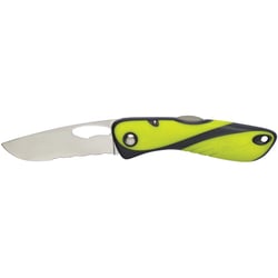 Picture of Wichard 10112W Offshore Sailing Knife Single Serrated Blade Fluorescent