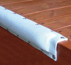 Picture of Taylor 2020108603 Large Dock Bumper 5-3/4in x 9ft Perimeter Post Bumper