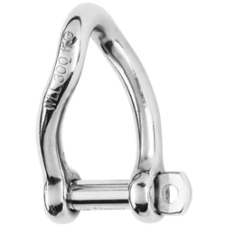 Picture of Wichard 1225W Self-Locking Twisted Shackle 10mm 13/32" 316L Stainless Steel