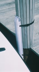 Picture of Taylor Made 2020108638 Large Removable Post Bumper 4-1/2 ft x 5-3/4 in White