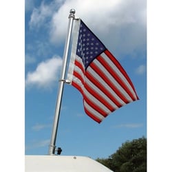 Picture of Taylor 2020109078 Stainless Steel Flag Pole 24in Marine Flag Staff
