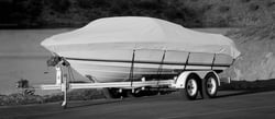 Picture of Taylor Made 2020140438 Trailerite Silver Pro Series Bass Boat Cover 13-14 ft 75 in Beam