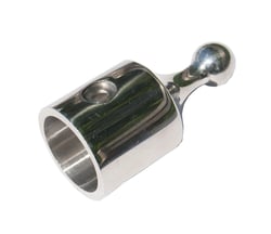 Picture of Taylor Made 2020109054 Stainless Steel External Eye End for 1" Bimini Top Support Poles
