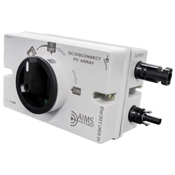 Picture of AIMS Power DC1200V32A Solar PV DC Quick Disconnect Switch 1200V 32A