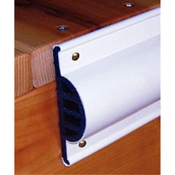 Picture of Taylor Made 2020108540 Commercial Grade Double Molded Dock Edging White Side Guard 10' Coil