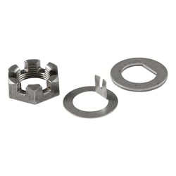 Picture of Lippert Components 2023134657 Spindle Nut Kit 2,200-4,400 lb Axles 1"-14 Thread D-Flat & Tang Washer