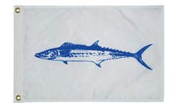 Picture of Taylor Made 2020109147 Carey Chen King Mackerel 40 lb Fisherman's Catch Flag 16" x 24"