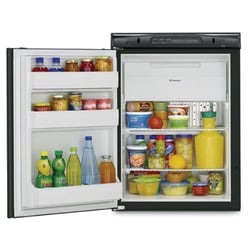 Picture of Dometic RM2551LB1F Americana 5 Cu. Ft. 2-Way Absorption RV Refrigerator Left Hinge Black