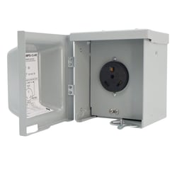 Picture of Connecticut Electric CESMPS13HR 30-Amp 120V RV Power Outlet Panel NEMA TT-30R Weatherproof