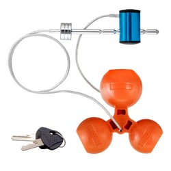 Picture of CURT 23082 Universal Tri-Ball Trailer Coupler Lock for 1-7/8in, 2in, 2-5/16in Couplers
