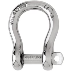 Picture of Wichard 1243W Self-Locking Bow Shackle 6mm 1/4" 316L Stainless Steel Marine Shackle