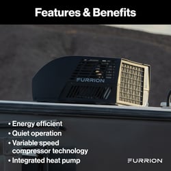 Furrion FACR18HEDA-BL-AM Chill Cube 18,000 BTU Variable Speed Rooftop RV Air Conditioner — image 2