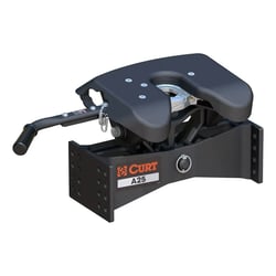 Picture of CURT 16580 A25 5th Wheel Hitch Head, 25,000 lb GTW, Carbide Black
