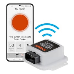 Picture of CURT 51200 Echo In-Line Bluetooth Electric Trailer Brake Controller Proportional