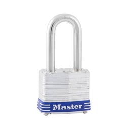 Picture of Master Lock 3DLF 1-9/16" Wide Laminated Steel Padlock with 1-1/2" Shackle
