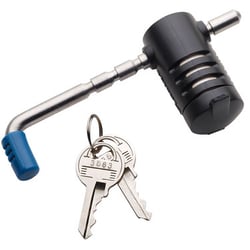 Picture of Master Lock 2847DAT Trailer Hitch Coupler Lock Adjustable Stainless Steel