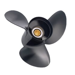 Solas 3411-134-15 Amita Aluminum Propeller Yamaha Propellers - 3 60-130HP 13.4x15 RH 3-Blade — image 2