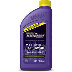 Royal Purple 21315 Max-Cycle 10W-40 Synthetic Motorcycle Oil - 1 Quart — image 2