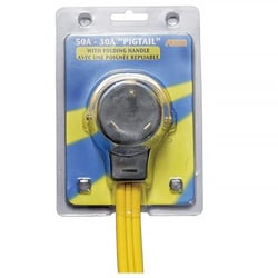 Picture of Arcon 14372 RV Power Adapter 30A Male to 50A Female 18-Inch Pigtail