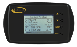 Go Power 82959 GP-RVC-R Bluetooth Enabled MPPT Solar Charge Controller Remote — image 2