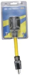 Arcon 14245 RV Power Adapter Pigtail 30A Female to 15A Male 9 Inch — image 3