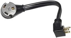 Arcon 14246 RV Power Adapter Pigtail 30A Female to 15A Male 12 Inch — image 2