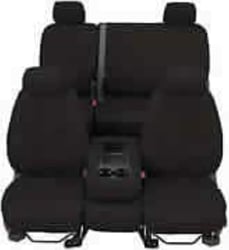 Picture of Covercraft SS3412PCCH Polycotton SeatSaver Custom Front Row Seat Cover Charcoal