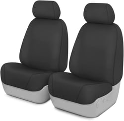 Picture of Covercraft SS2431PCCH SeatSaver Custom Front Row Seat Covers Polycotton Charcoal