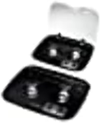 Picture of Suburban Mfg 3084A Flush Mount Glass Cooktop Cover 2 Burner Black