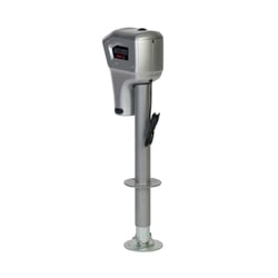 Husky Towing 82022 Brute Electric Trailer Jack 5000 lb Capacity 18" Travel with LED Remote — image 3