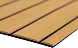 SeaDek 32279-80105 Marine Teak Brushed EVA Foam Sheet 40x80 Inch 6mm Camel/Black — image 2