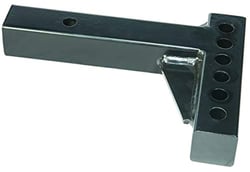 Husky Towing 31518 Weight Distribution Shank 2" Square 10" Length 4-1/4" Rise 6-3/4" Drop — image 2